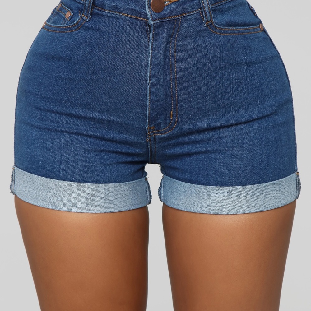 Fashion nova denim shorts